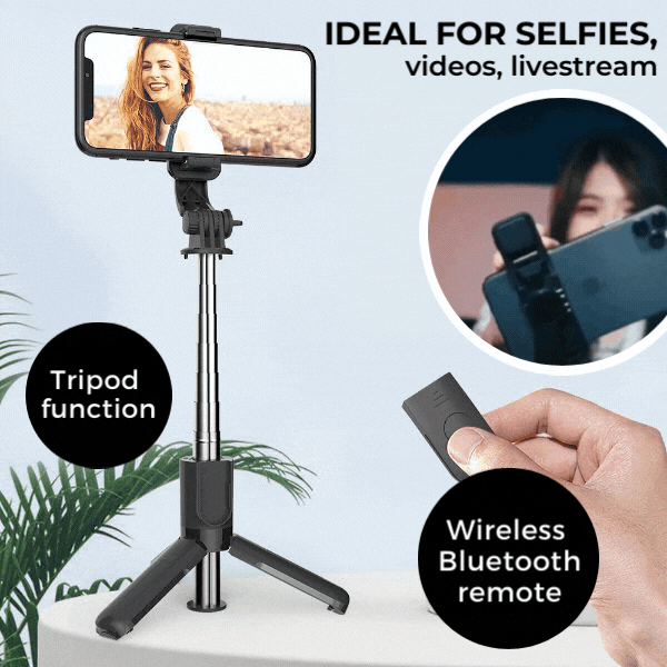 Selfie stick si trepied