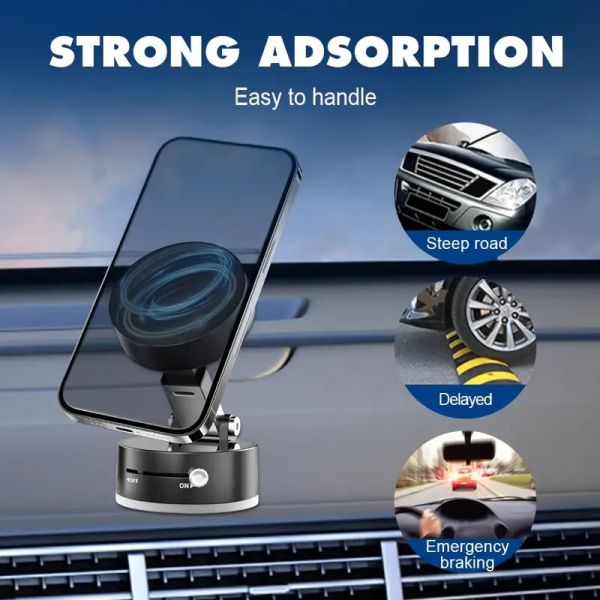 Keeps the phone steady while driving